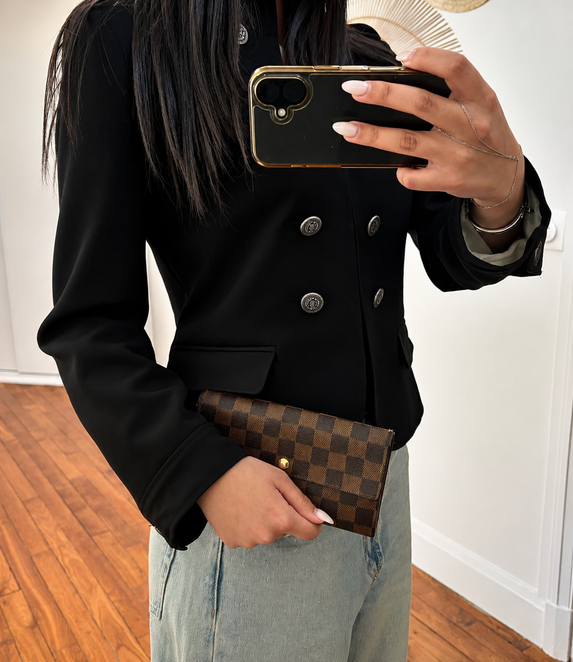 Louis Vuitton Portefeuille Damier Ebene